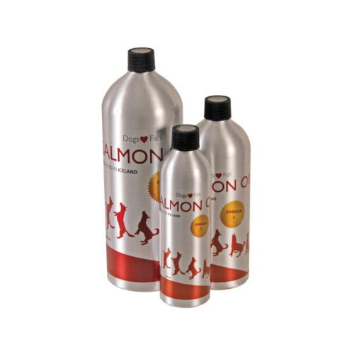 Lakseolje for hund – Ifex Snackfish Salmon Oil