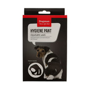 Justerbar tispetruse i sort nylon