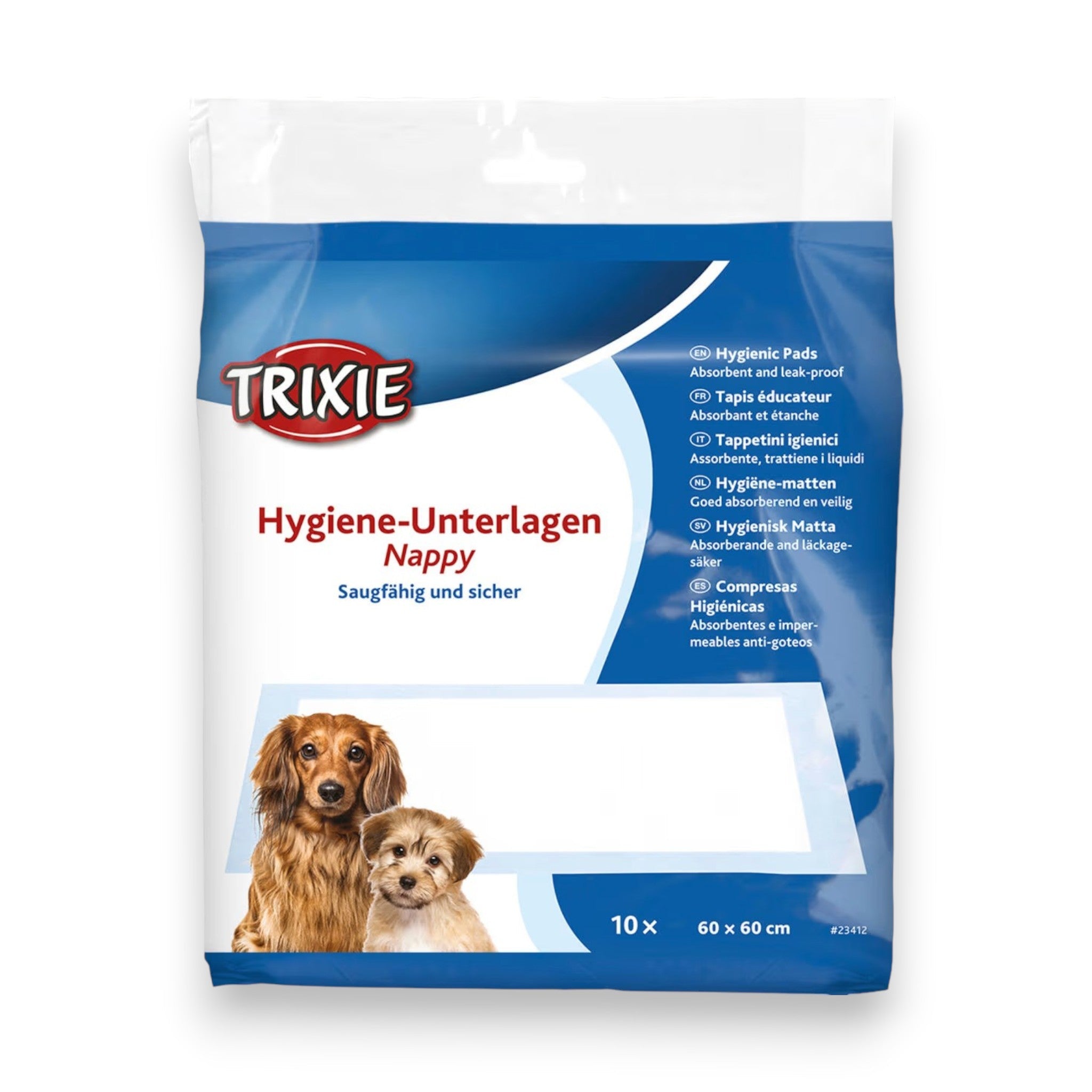 Trixie valpematter 60x60 cm 10 stk – tisseunderlag til valp