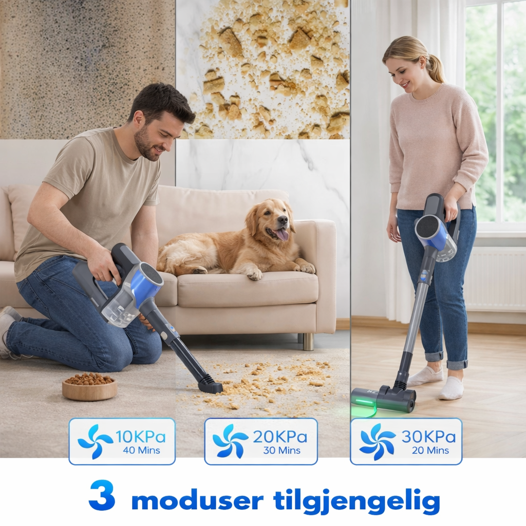 Trådløs støvsuger – Clean X V10 – 200 W