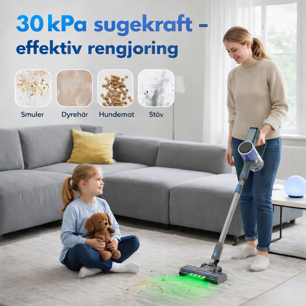 Trådløs støvsuger – Clean X V10 – 200 W