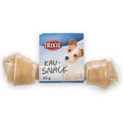 Tyggebein med knute 16 cm – klassisk råhudbein til hund