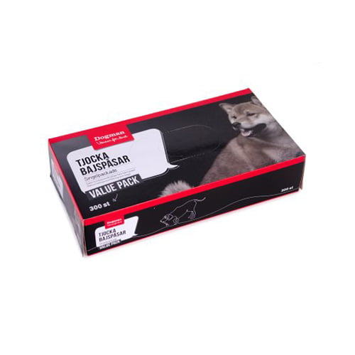 Tykke Hundeposer Value Pack 300 stk
