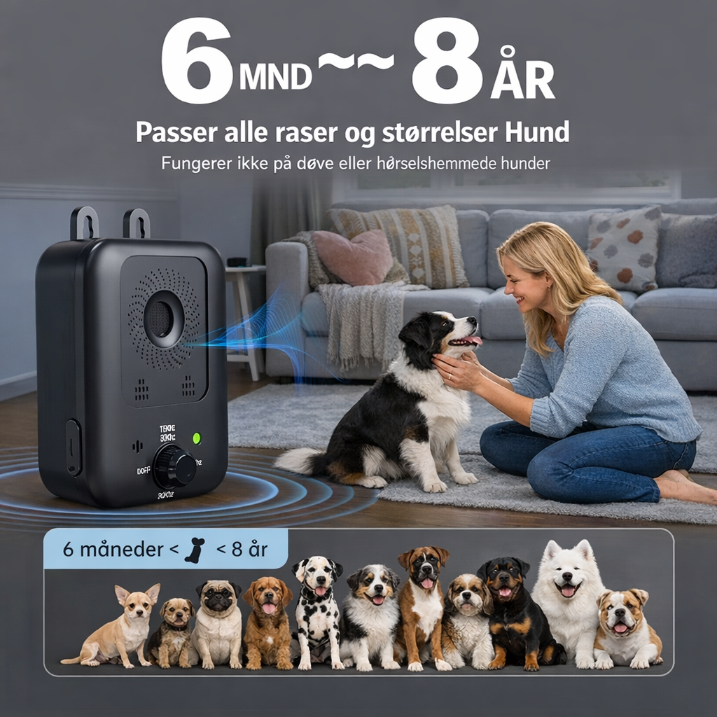 Ultralyd anti-bjeff enhet – oppladbar med 3 moduser