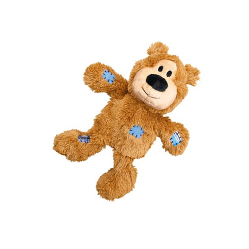 Solid kosebamse til hund - KONG Wild Knots Bear, 4 størrelser
