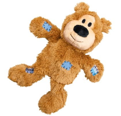 Solid kosebamse til hund - KONG Wild Knots Bear, 4 størrelser