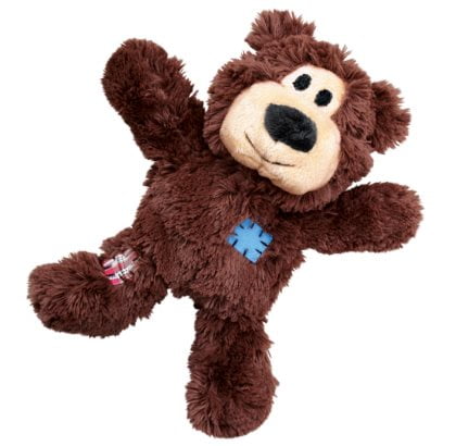 Solid kosebamse til hund - KONG Wild Knots Bear, 4 størrelser