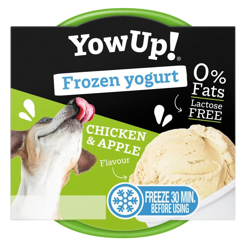 YowUp frossen yoghurt til hund & katt – kylling og eple